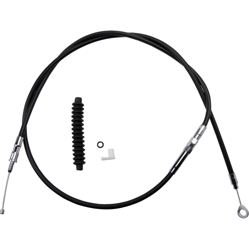 DRAG SPECIALTIES BLACK 68 - 11/16 FL HE CLUTCH CABLE (4322406HE) - DRIVEN Canada's Powersports 0652 - 14384322406HE