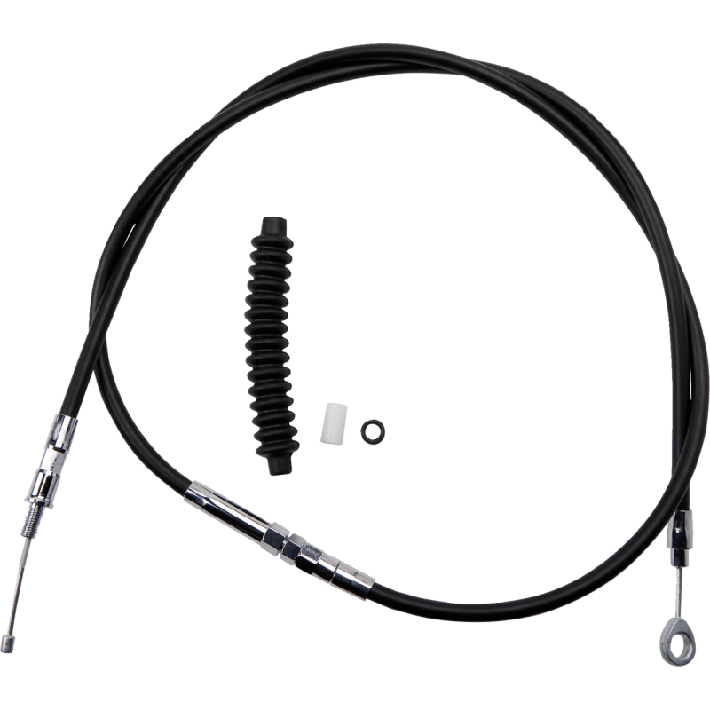 DRAG SPECIALTIES BLACK FL HE CLUTCH CABLE (4320100HE) - DRIVEN Canada's Powersports 0652 - 13874320100HE