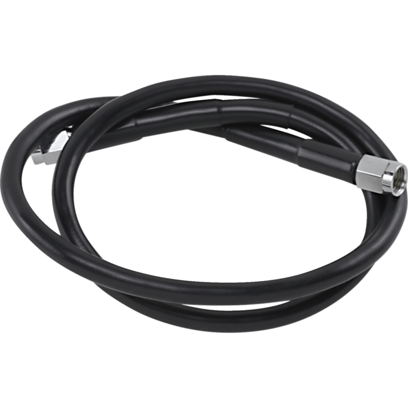 DRAG SPECIALTIES BLACK S/S BRAKE LINE 30" (830 - BLK) - DRIVEN Canada's Powersports 830 - BLK