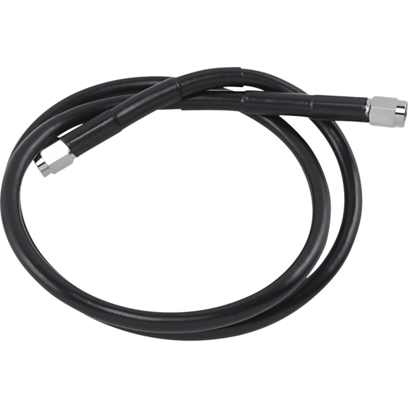 DRAG SPECIALTIES BLACK S/S BRAKE LINE 36" (836 - BLK) - DRIVEN Canada's Powersports 836 - BLK