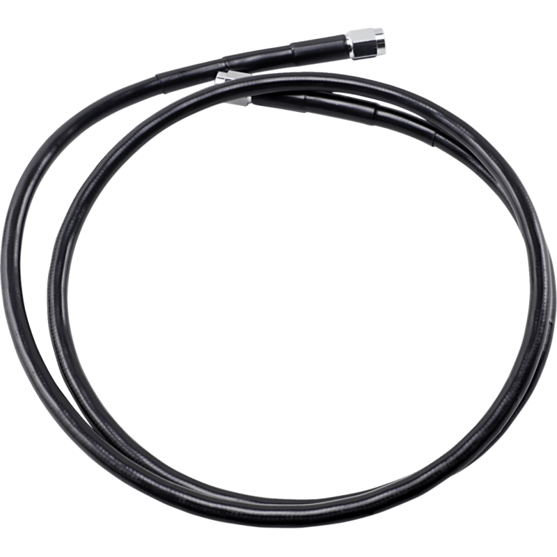 DRAG SPECIALTIES BLACK S/S BRAKE LINE 47" (847 - BLK) - DRIVEN Canada's Powersports 847 - BLK