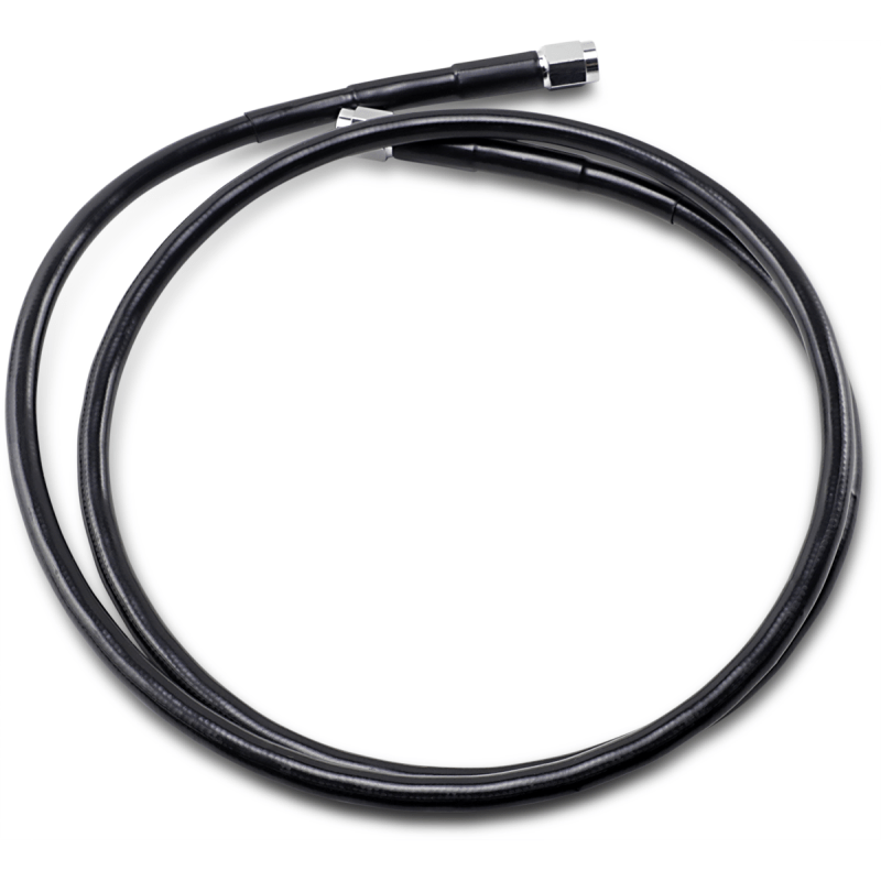 DRAG SPECIALTIES BLACK S/S BRAKE LINE 47" (847 - BLK) - DRIVEN Canada's Powersports 847 - BLK