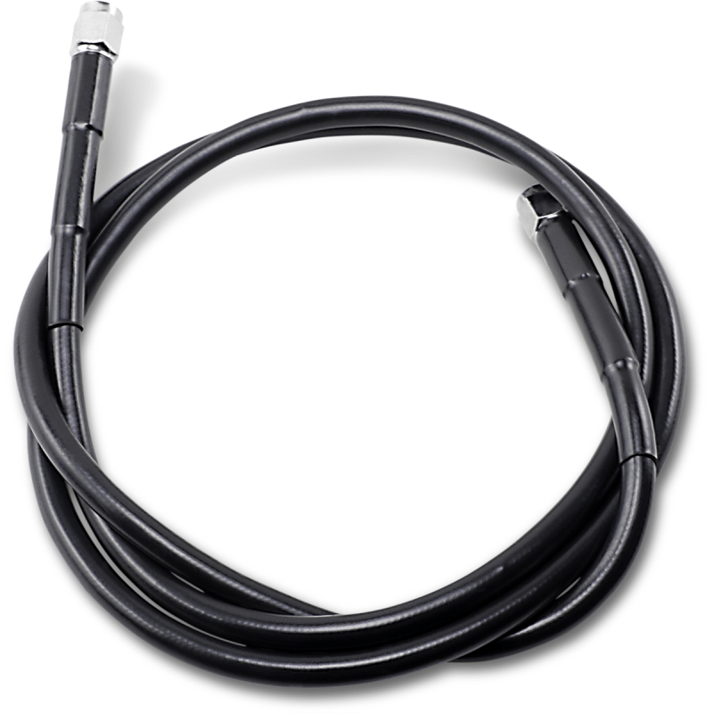 DRAG SPECIALTIES BLACK S/S BRAKE LINE 50" (850 - BLK) - DRIVEN Canada's Powersports 850 - BLK