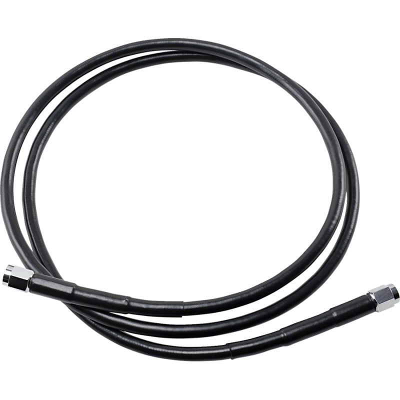 DRAG SPECIALTIES BLACK S/S BRAKE LINE 54" (854 - BLK) - DRIVEN Canada's Powersports 854 - BLK