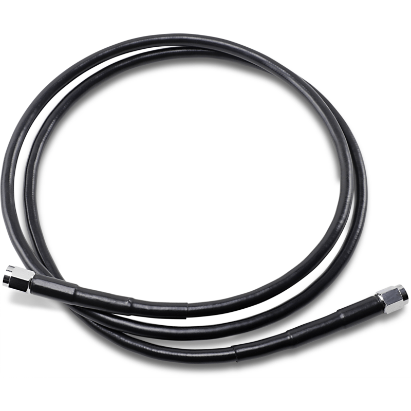 DRAG SPECIALTIES BLACK S/S BRAKE LINE 54" (854 - BLK) - DRIVEN Canada's Powersports 854 - BLK