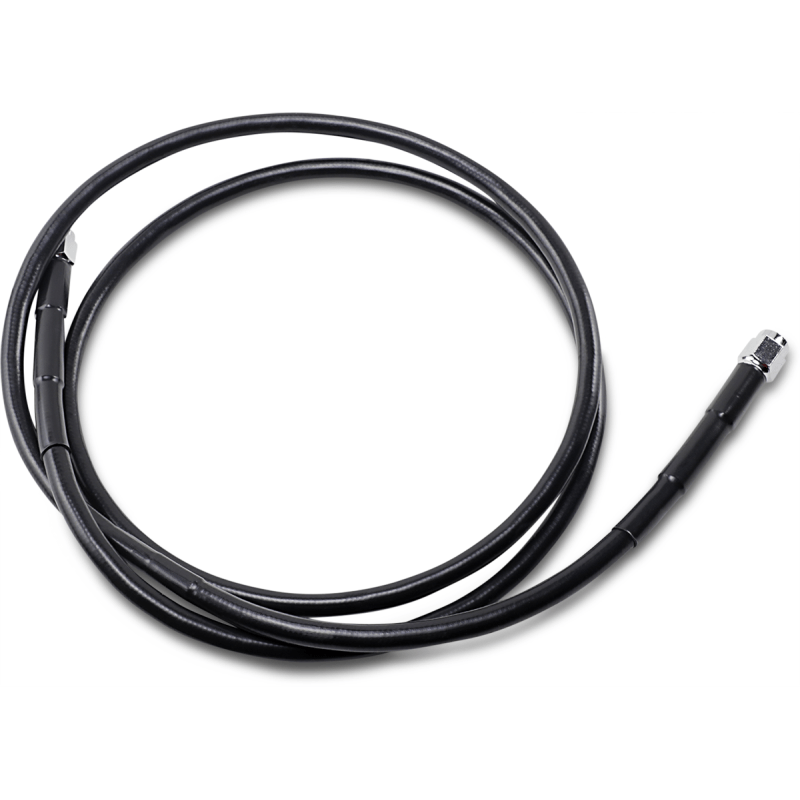DRAG SPECIALTIES BLACK S/S BRAKE LINE 56" (856 - BLK) - DRIVEN Canada's Powersports 856 - BLK