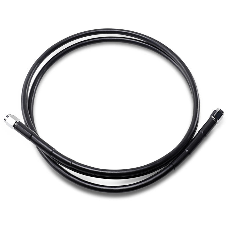 DRAG SPECIALTIES BLACK S/S BRAKE LINE 58" (858 - BLK) - DRIVEN Canada's Powersports 858 - BLK