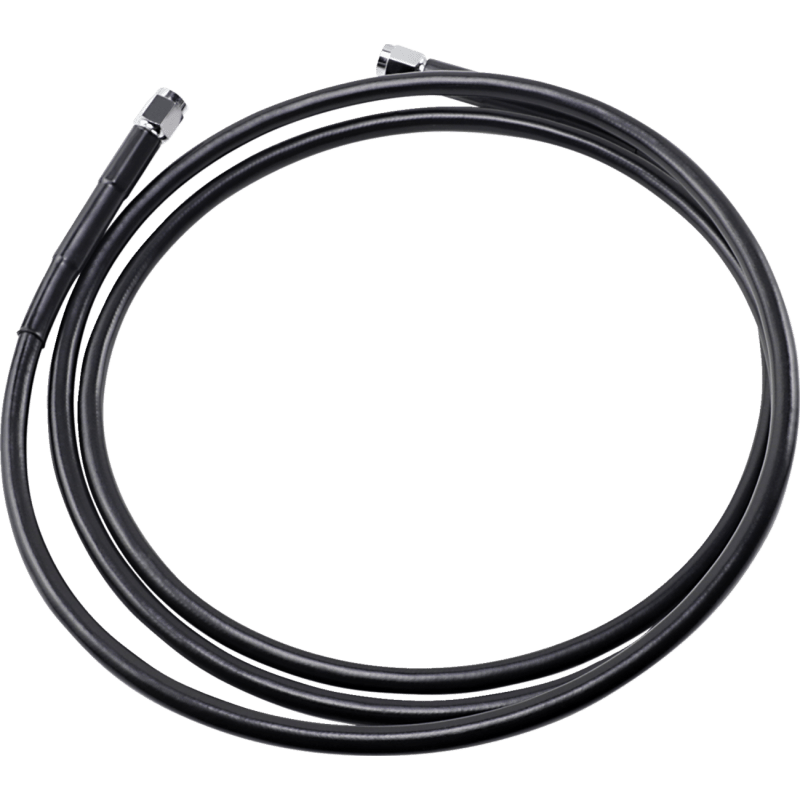 DRAG SPECIALTIES BLACK S/S BRAKE LINE 74" (874 - BLK) - DRIVEN Canada's Powersports 874 - BLK