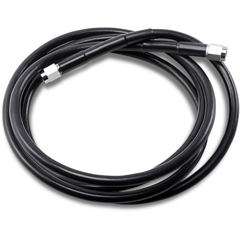 DRAG SPECIALTIES BLACK S/S BRAKE LINE 76" (1741 - 2745) - DRIVEN Canada's Powersports 1741 - 2745