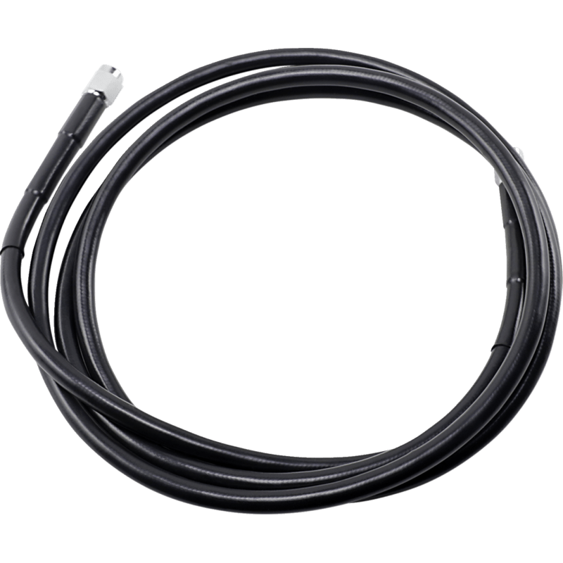 DRAG SPECIALTIES BLACK S/S BRAKE LINE 80" (880 - BLK) - DRIVEN Canada's Powersports 880 - BLK