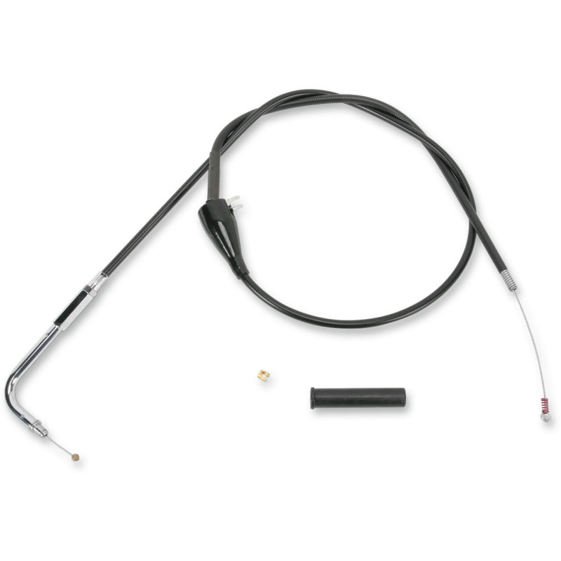 DRAG SPECIALTIES BLACK ST IDLE CABLE (4342600B) - DRIVEN Canada's Powersports 0651 - 01314342600B