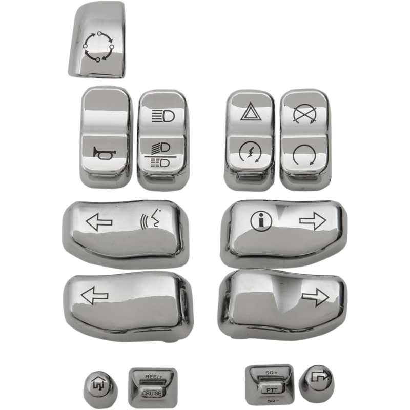 DRAG SPECIALTIES CAPS SWITCH FLHT 14 - 19 - DRIVEN Canada's Powersports H18 - 0350CO - C