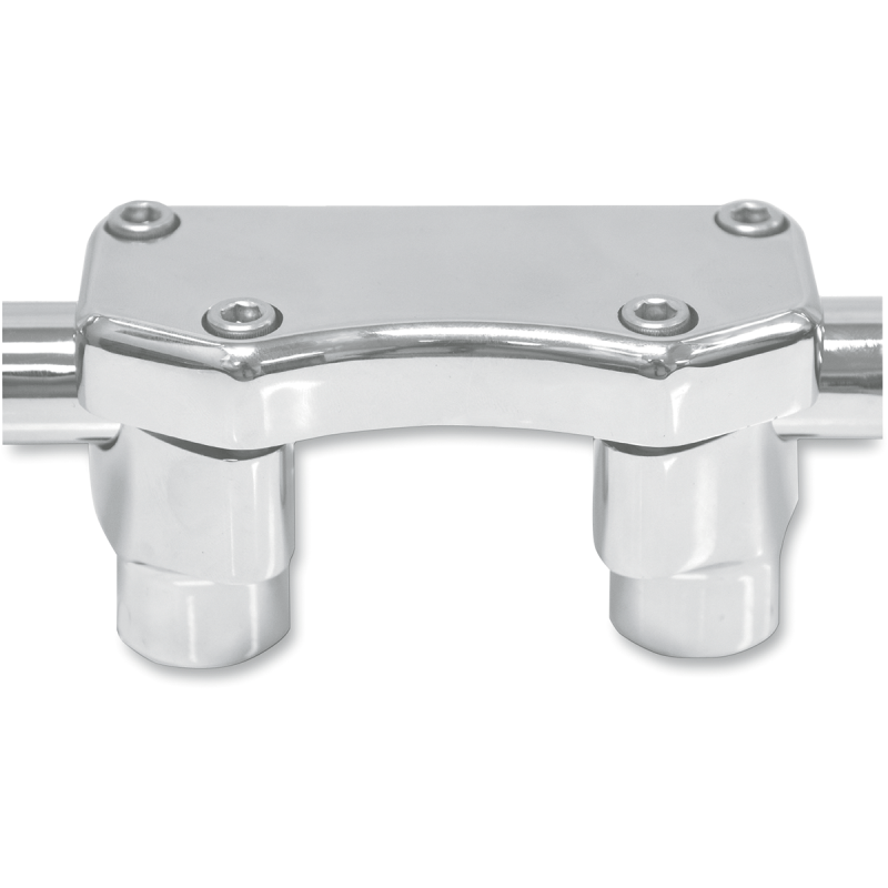 DRAG SPECIALTIES CHR 1.5" RISERS W/CLAMP F/1" BARS (0602 - 0453) - DRIVEN Canada's Powersports 0602 - 0453