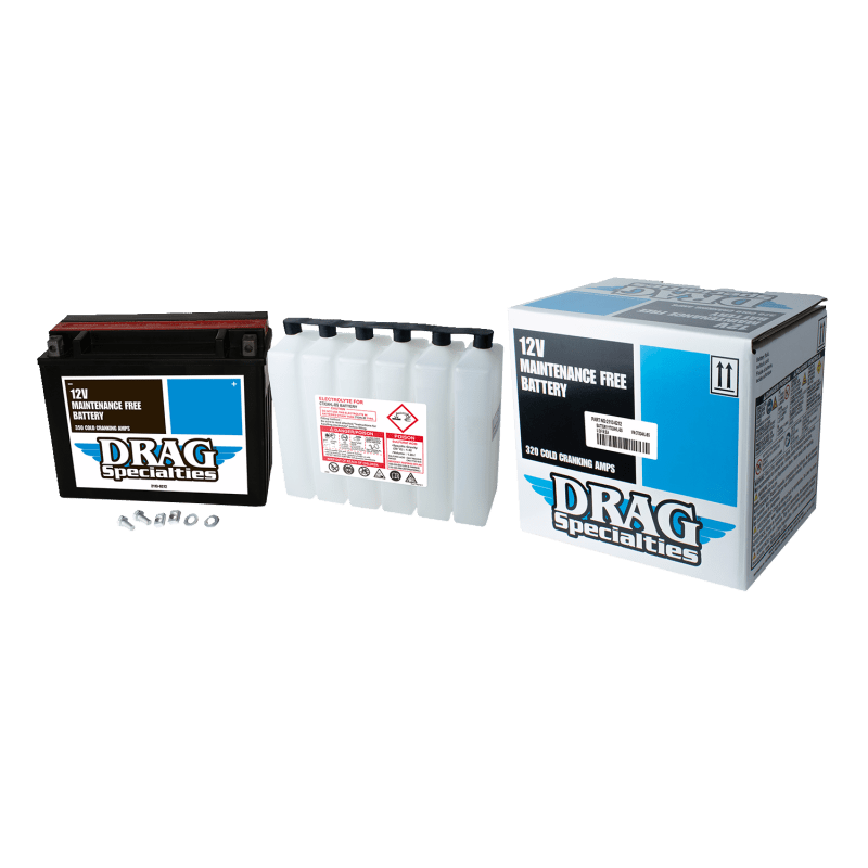 DRAG SPECIALTIES CTX24HL - BS DRAG W/ACID PACK (DTX24HL - BS) - DRIVEN Canada's Powersports DTX24HL - BS