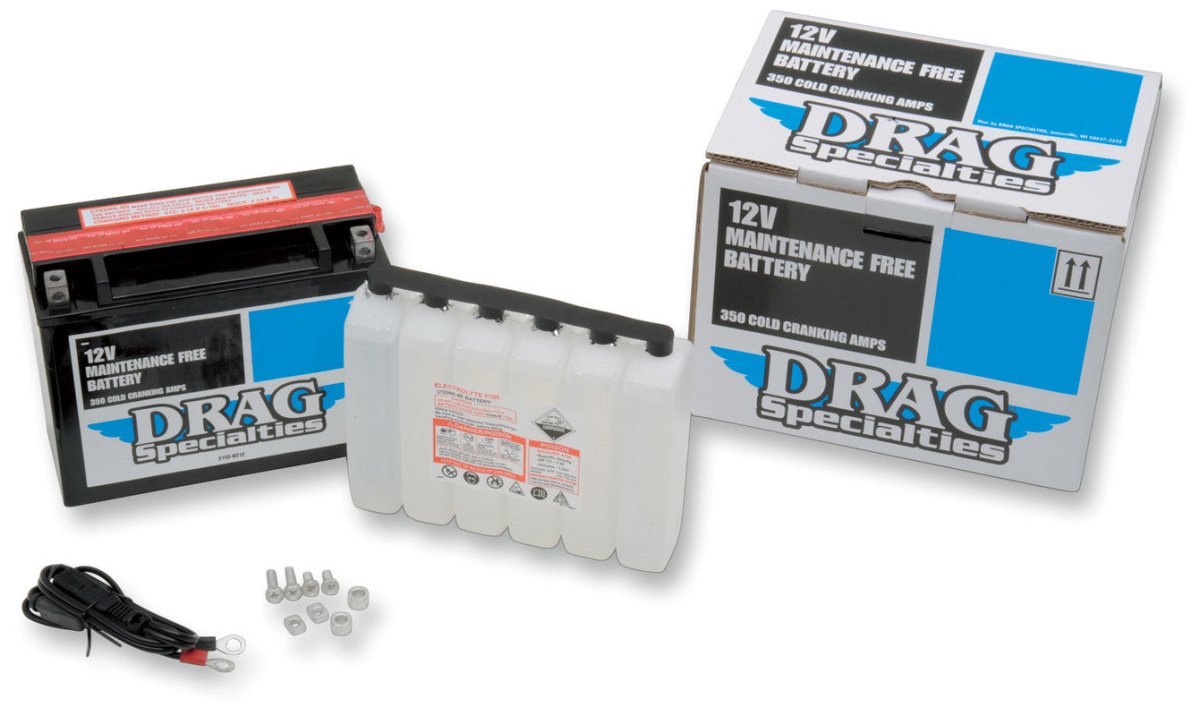 DRAG SPECIALTIES CTX24HL - BS DRAG W/ACID PACK (DTX24HL - BS) - DRIVEN Canada's Powersports DTX24HL - BS