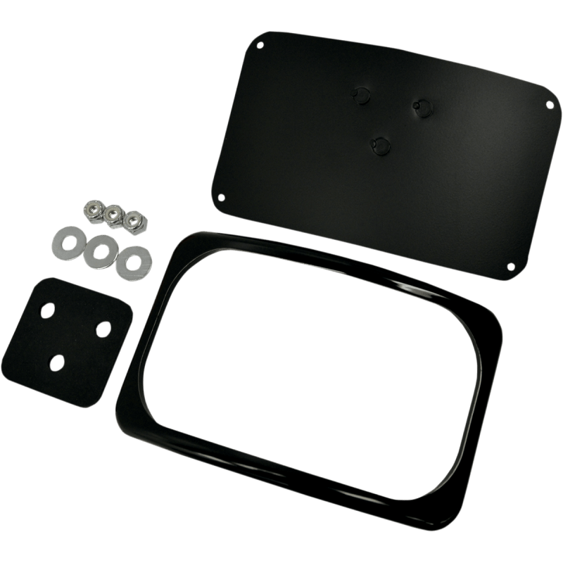 DRAG SPECIALTIES GL/BLK 3 - BOLT SM/RADIUS LIC/PLT MNT (2030 - 0628) - DRIVEN Canada's Powersports 2030 - 0628