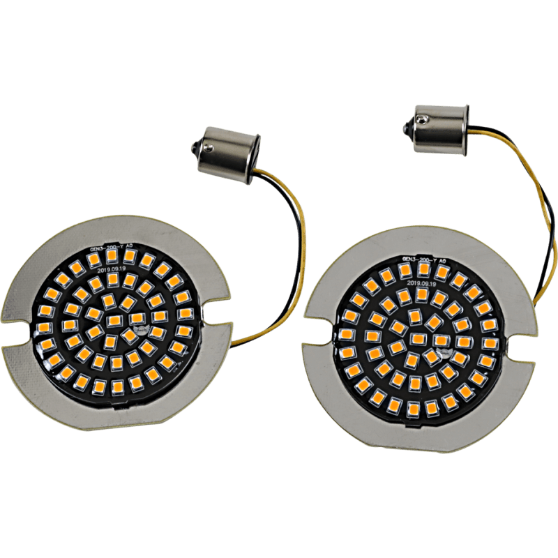 DRAG SPECIALTIES INSERT LED AMB 1156 FLAT (DS - 300 - A - 1156 - T) - DRIVEN Canada's Powersports DS - 300 - A - 1156 - T
