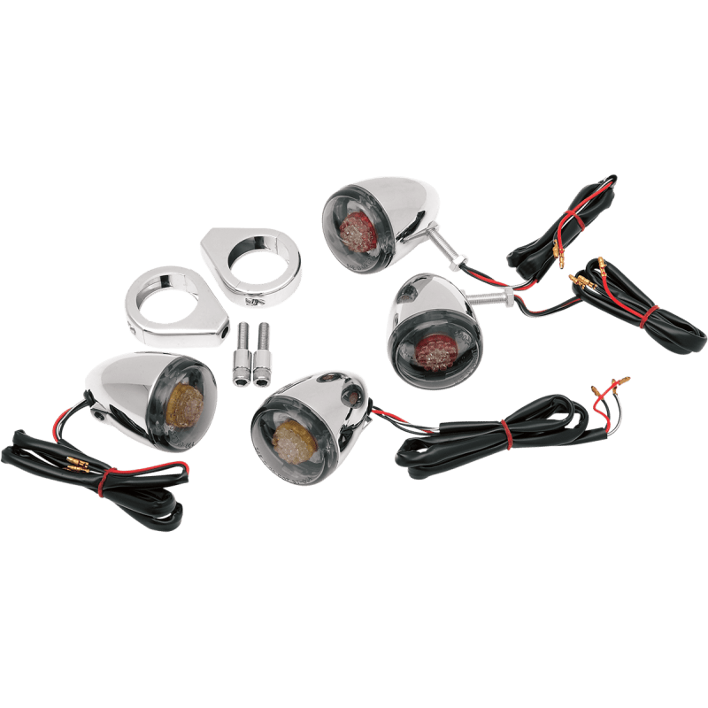 DRAG SPECIALTIES LED DEUCE T/SIGNAL KIT W/LENS - DRIVEN Canada's Powersports 2020 - 0275