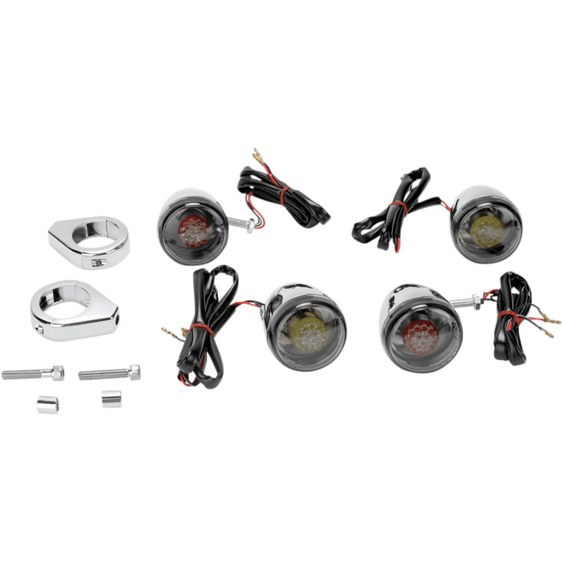 DRAG SPECIALTIES LED DEUCE T/SIGNAL KIT W/LENS - DRIVEN Canada's Powersports 2020 - 0275