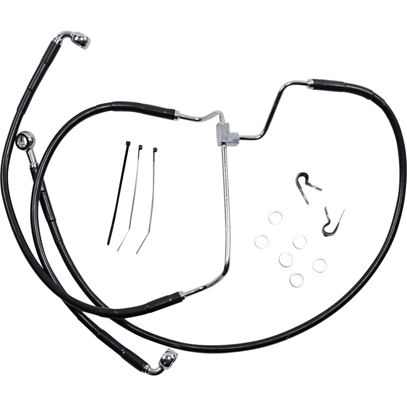 DRAG SPECIALTIES LINE BRK 14 - 19 FLHR/X B+2 (614085 - 2BLK) - DRIVEN Canada's Powersports 614085 - 2BLK