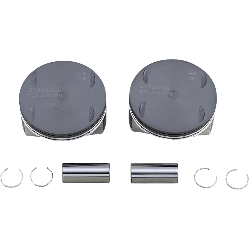 DRAG SPECIALTIES PISTONS 114".010 M8 (0911 - 0055) - DRIVEN Canada's Powersports 0911 - 0055