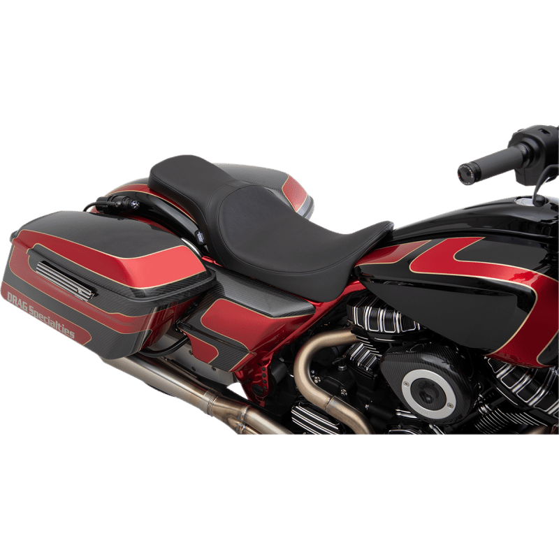 DRAG SPECIALTIES SEAT 2UP PRED VINYL FL (0801 - 1268) - DRIVEN Canada's Powersports 0801 - 1268