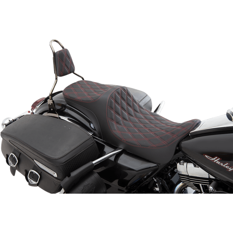 DRAG SPECIALTIES SEAT PRED III 2UP DDIARED (0801 - 1306) - DRIVEN Canada's Powersports 0801 - 1306