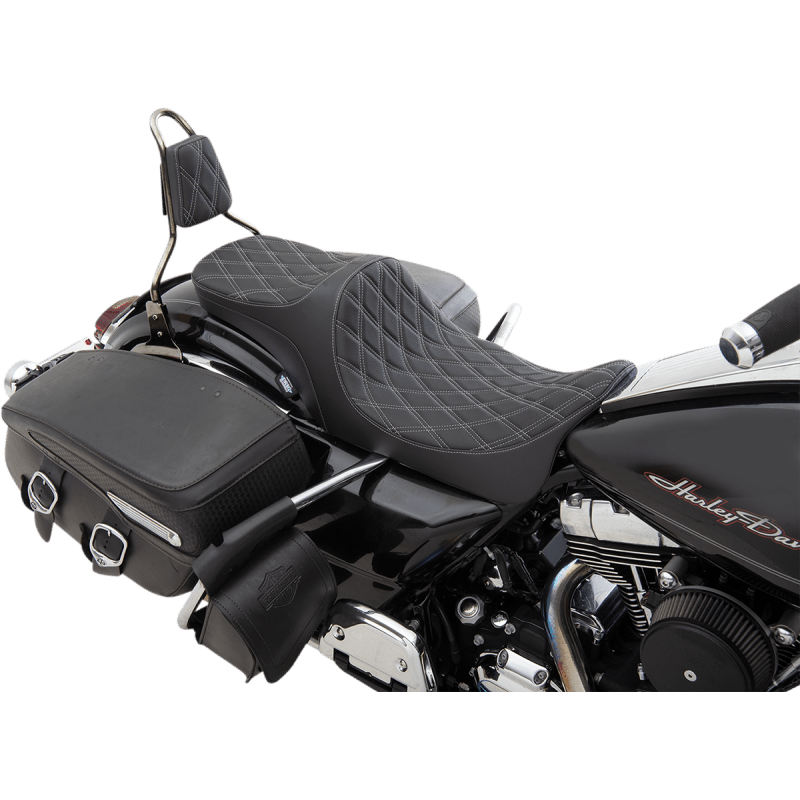 DRAG SPECIALTIES SEAT PRED III 2UP DDIASLV (0801 - 1305) - DRIVEN Canada's Powersports 0801 - 1305