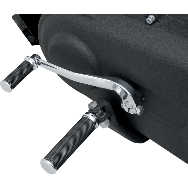 DRAG SPECIALTIES SOFT RUBBER FOOT PEGS W/CHROME (PR) (1620 - 0377) - DRIVEN Canada's Powersports 1620 - 0377