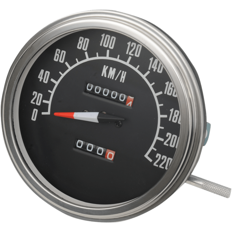 DRAG SPECIALTIES SPEEDO 1:1 68 - 84FACE KM/H (70847KMX) - DRIVEN Canada's Powersports 70847KMX