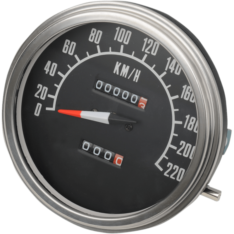 DRAG SPECIALTIES SPEEDO 2:1 68 - 84FACE KM/H (72761KMX) - DRIVEN Canada's Powersports 72761KMX