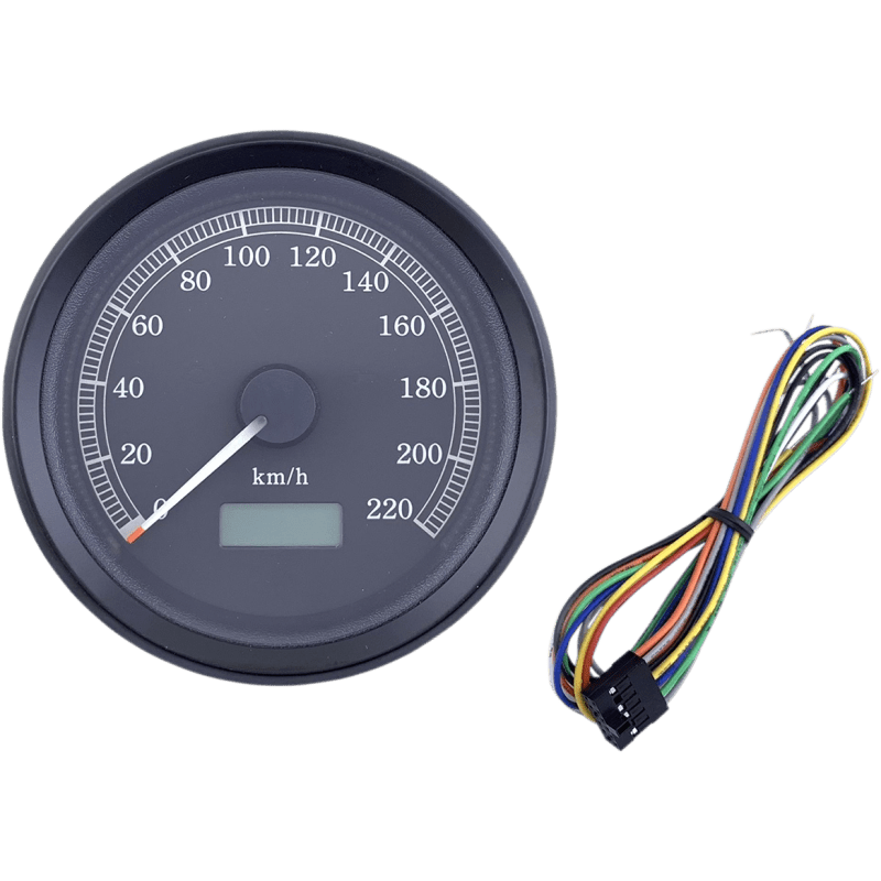 DRAG SPECIALTIES SPEEDOMETER UNIV 3.37"KPH (T21 - 69A4BBDSR) - DRIVEN Canada's Powersports T21 - 69A4BBDSR