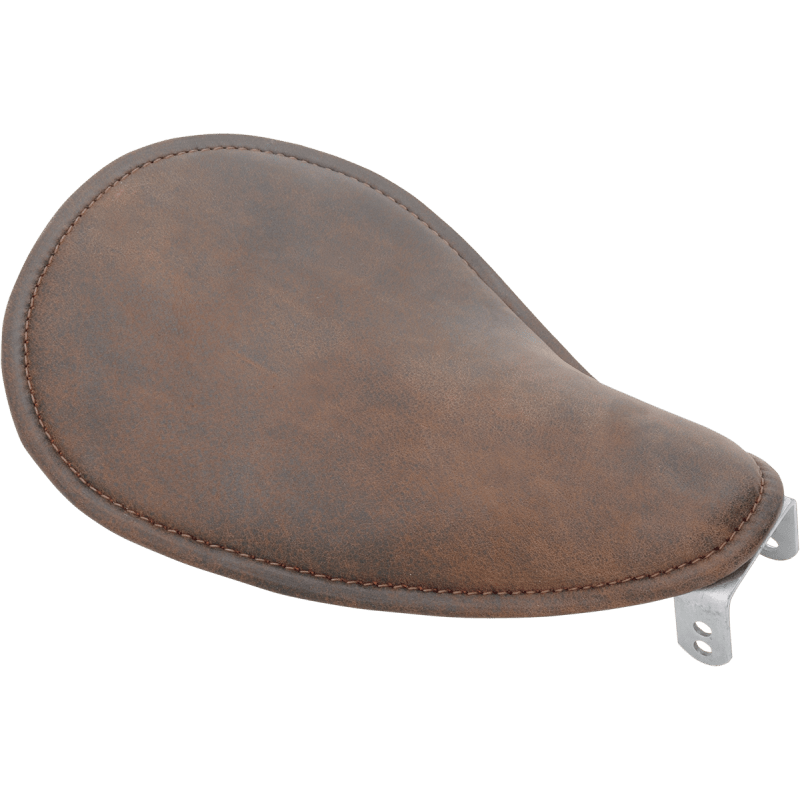DRAG SPECIALTIES SPR SOLO SEAT DISTRESS LEATHER - DRIVEN Canada's Powersports 0806 - 0039