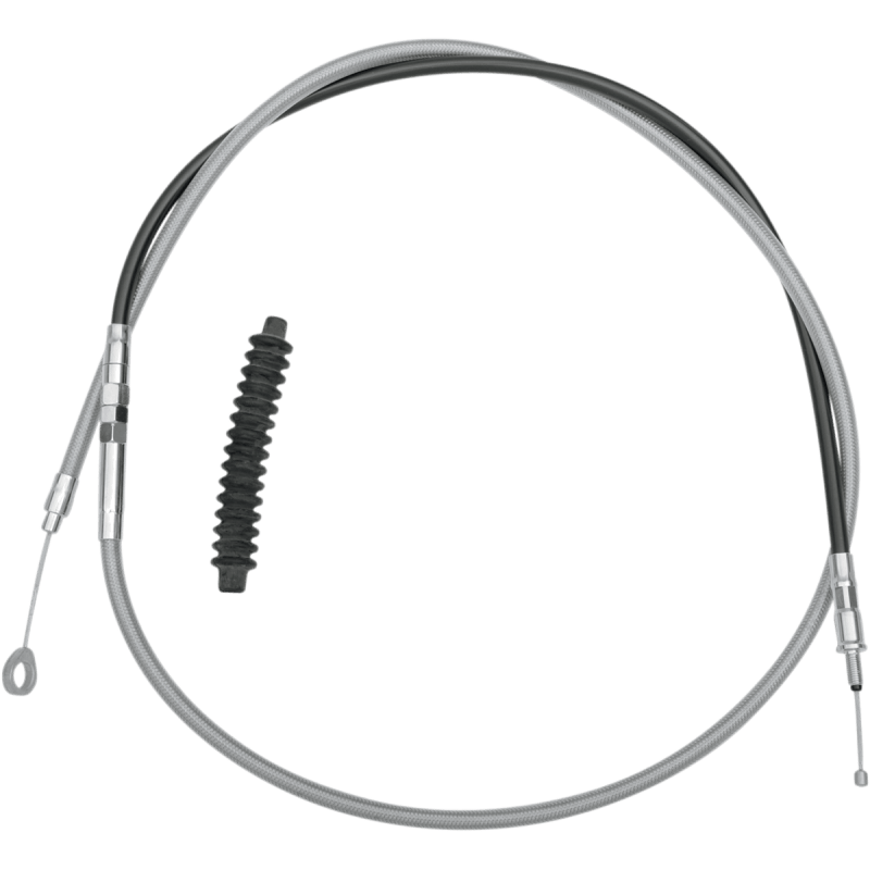 DRAG SPECIALTIES S/STEEL 72 - 11/16 FL HE CLUTCH CABLE (5322410HE) - DRIVEN Canada's Powersports 0652 - 14955322410HE