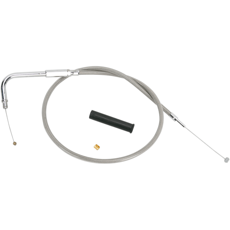 DRAG SPECIALTIES S/STEEL S/T THROTTLE CABLE (5332600B) - DRIVEN Canada's Powersports 0650 - 02865332600B