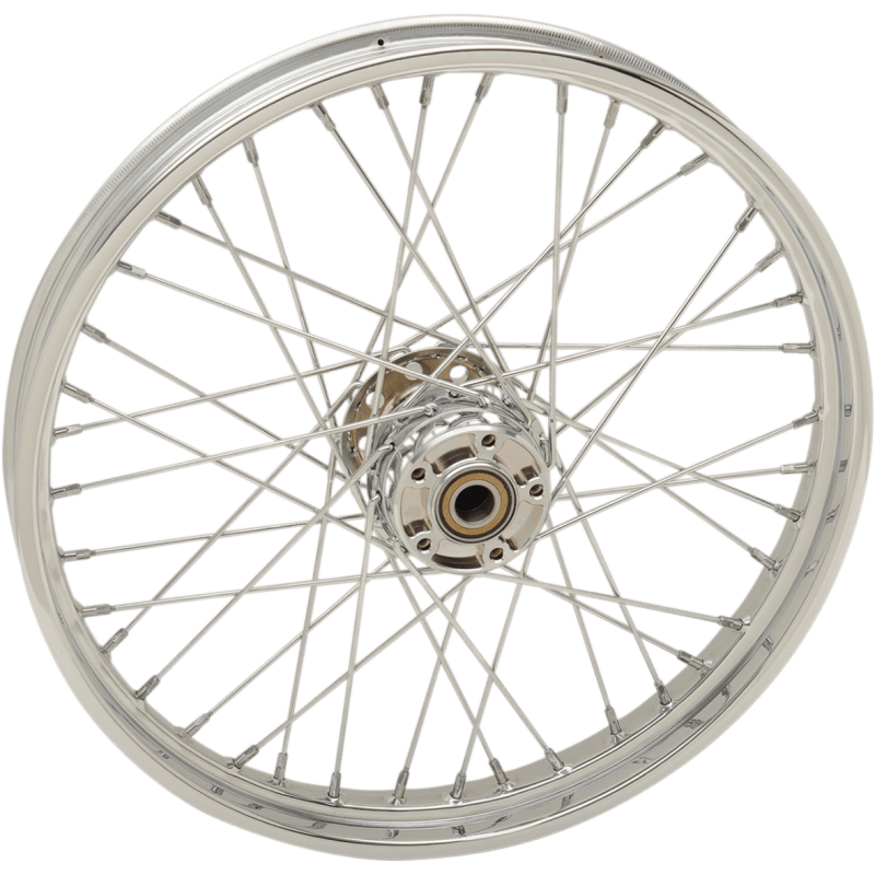 DRAG SPECIALTIES WHEEL F 21X2.15STD 07 - 17 S/TAIL WO ABS (64417) - DRIVEN Canada's Powersports 64417