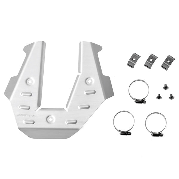 DRC/ZETA/UNIT ALUMINUM EXHAUST PIPE GUARD (ZE52 - 2801) - DRIVEN Canada's Powersports 4547836380952ZE52 - 2801