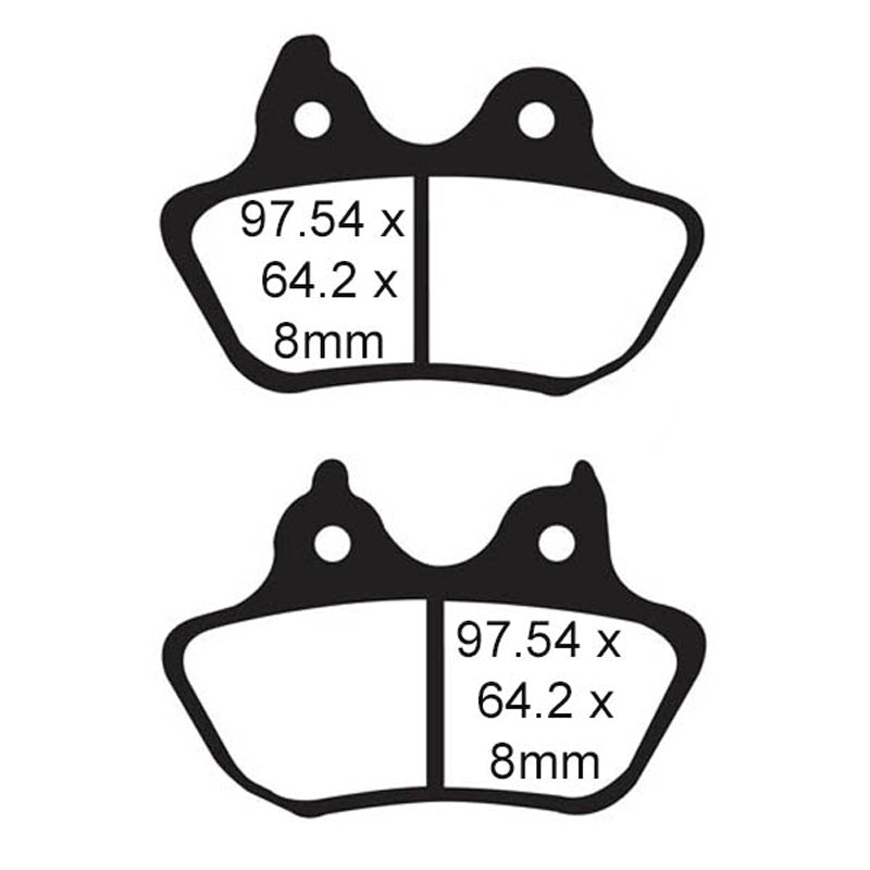 EBC BRAKE PADS EPFA SERIES EPFA434HH - DRIVEN Canada's Powersports 840655057802EPFA434HH