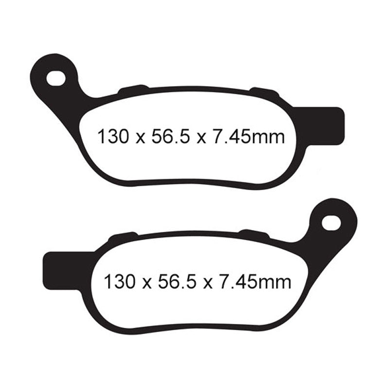 EBC BRAKE PADS EPFA SERIES EPFA458HH - DRIVEN Canada's Powersports 840655057871EPFA458HH