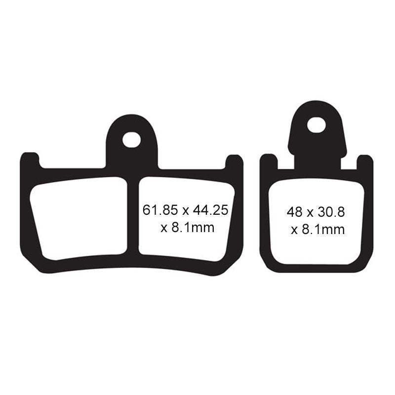 EBC BRAKE PADS FA SERIES FA442/4 - DRIVEN Canada's Powersports 847943015780FA442/4
