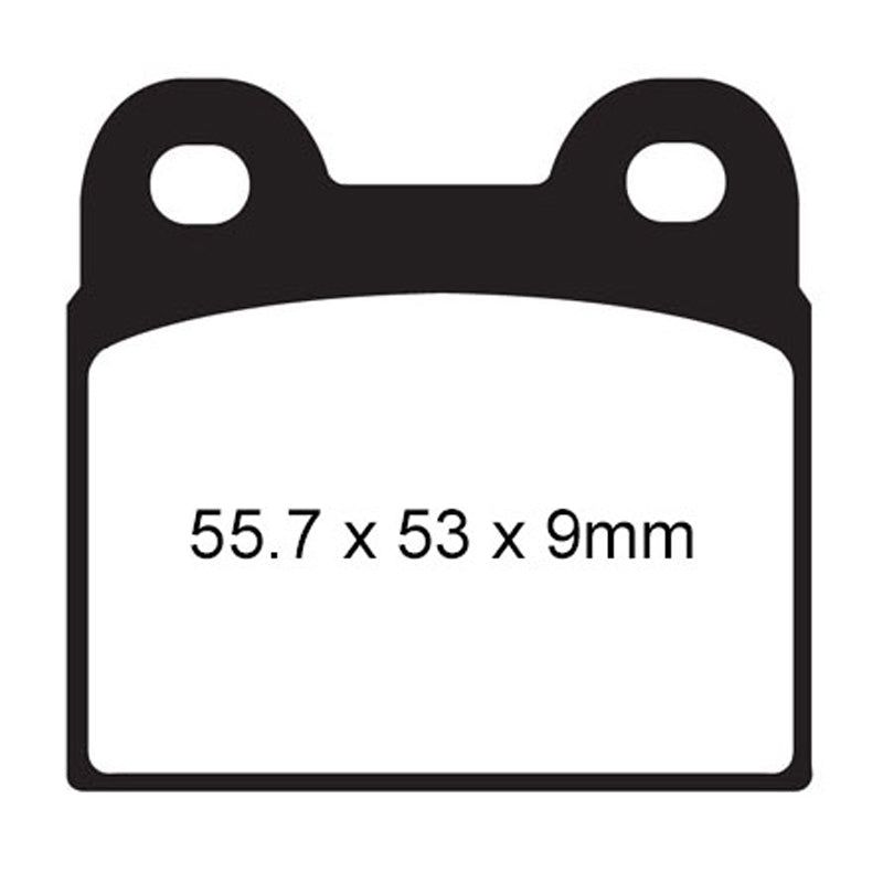 EBC BRAKE PADS FA SERIES FA57 - DRIVEN Canada's Powersports 840655078487FA57