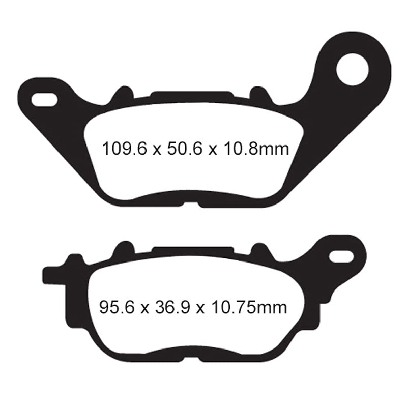 EBC BRAKE PADS FA SERIES FA662 - DRIVEN Canada's Powersports 889668095821FA662