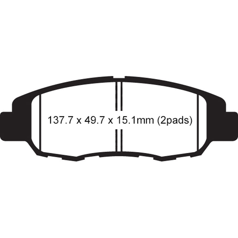 EBC BRAKE PADS FA SERIES FA670 - DRIVEN Canada's Powersports 889668097924FA670