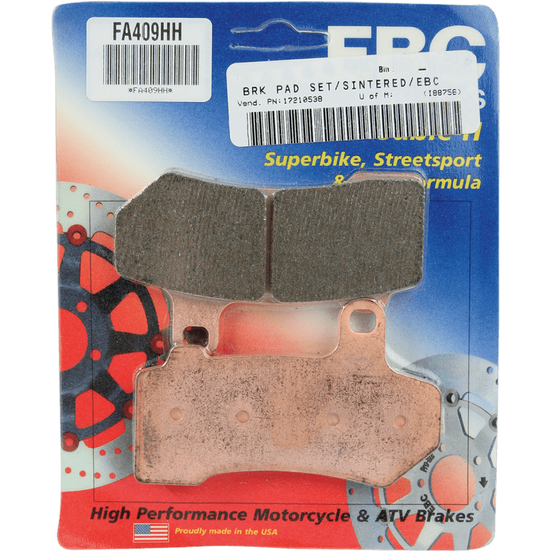 EBC BRAKE PADS HH SERIES FA409HH - DRIVEN Canada's Powersports 010409HHFA409HH