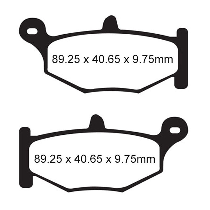 EBC BRAKE PADS HH SERIES FA419HH - DRIVEN Canada's Powersports 010419HHFA419HH