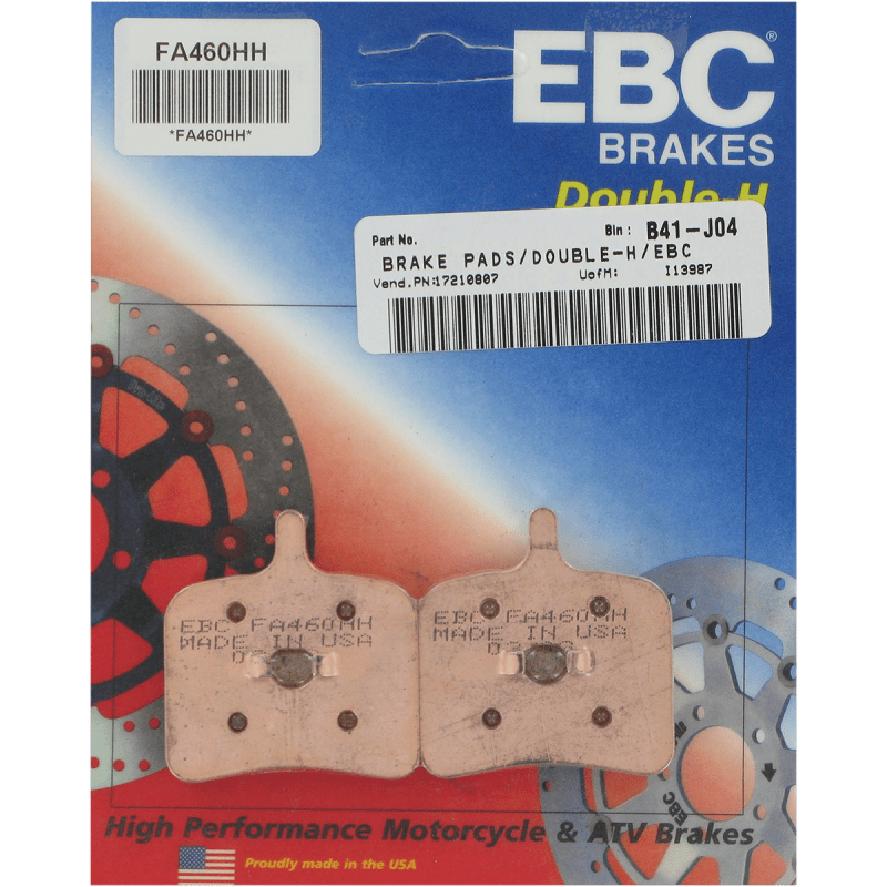 EBC BRAKE PADS HH SERIES FA460HH - DRIVEN Canada's Powersports 840655078098FA460HH