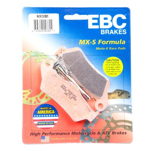EBC BRAKE PADS MXS SERIES MXS181 - DRIVEN Canada's Powersports 010181MXSMXS181