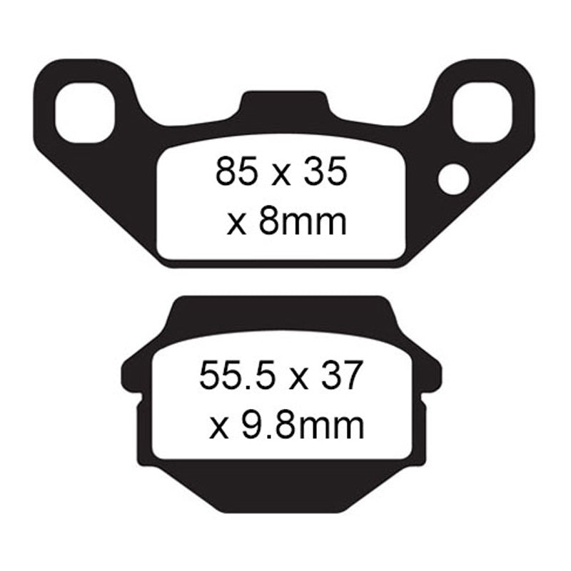 EBC BRAKE PADS R SERIES FA128R - DRIVEN Canada's Powersports 010128RFA128R