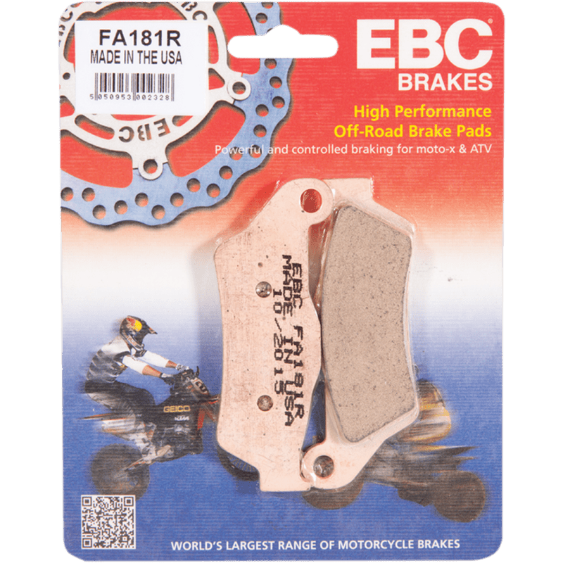 EBC BRAKE PADS R SERIES FA181R - DRIVEN Canada's Powersports 010181RFA181R