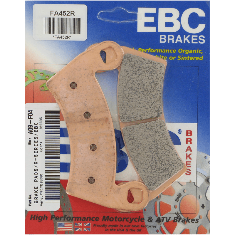 EBC BRAKE PADS R SERIES FA452R - DRIVEN Canada's Powersports 010452RFA452R
